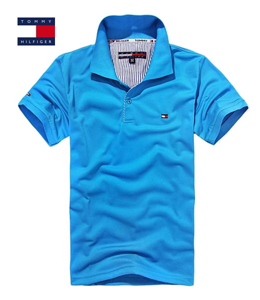 Polo Tommy Hilfiger *Azul - Lisa*